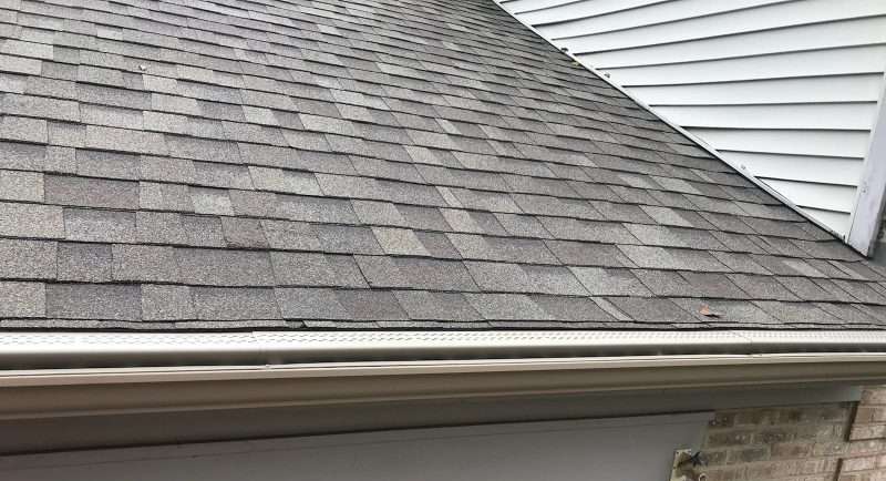 new shingles and gutters