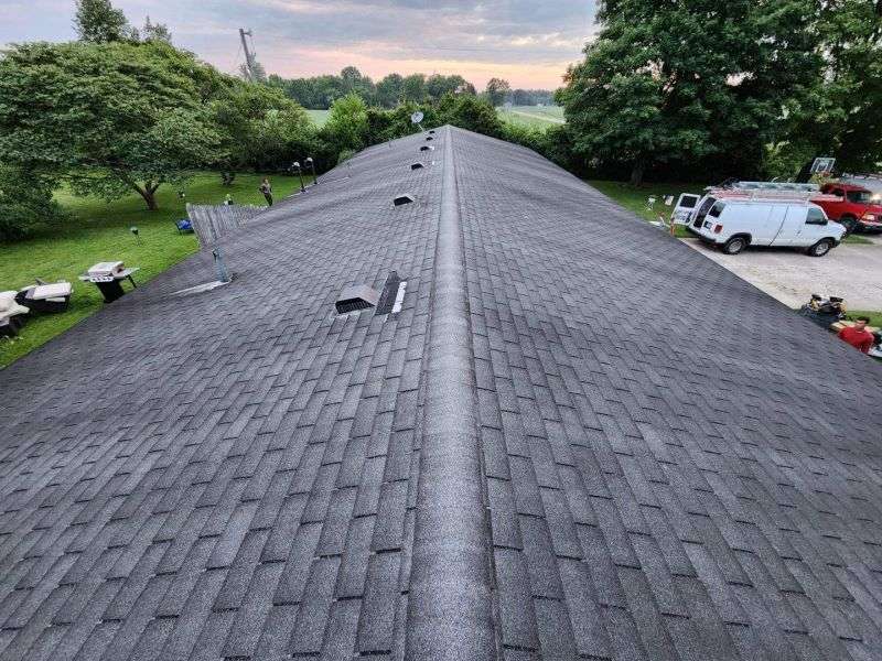new roof after