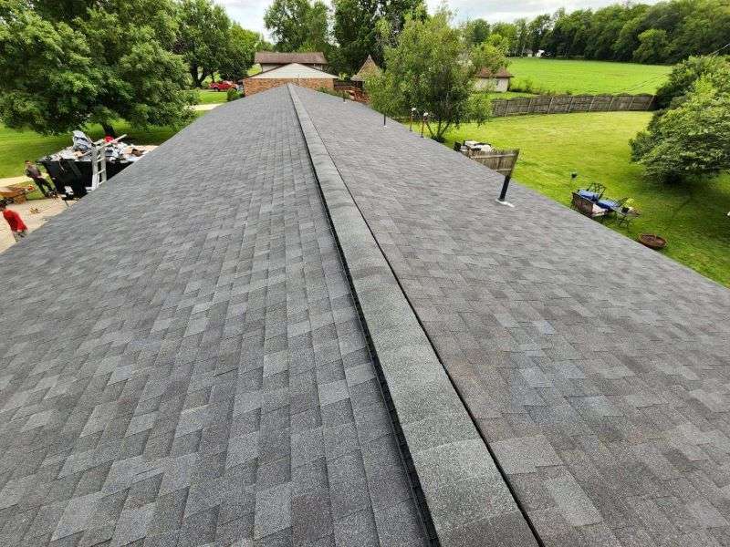 new roof before